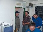 Ivan OK1PR,Milan , Pavel OK1JWH a Tonda OK1ISA